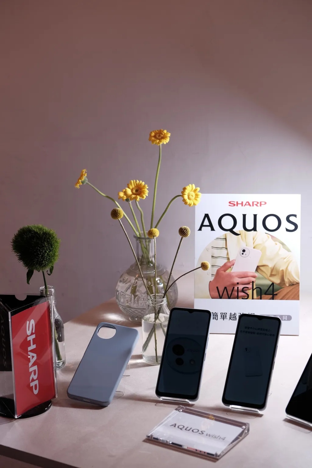 品牌發表會桌花1