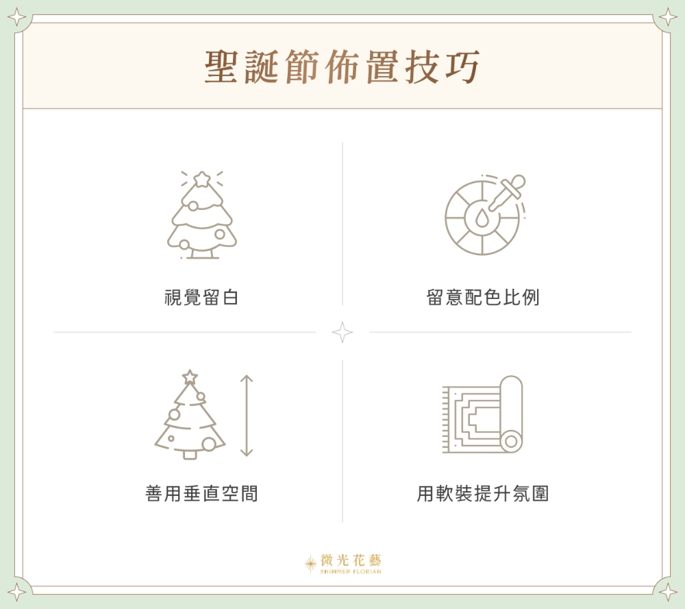 聖誕節佈置技巧