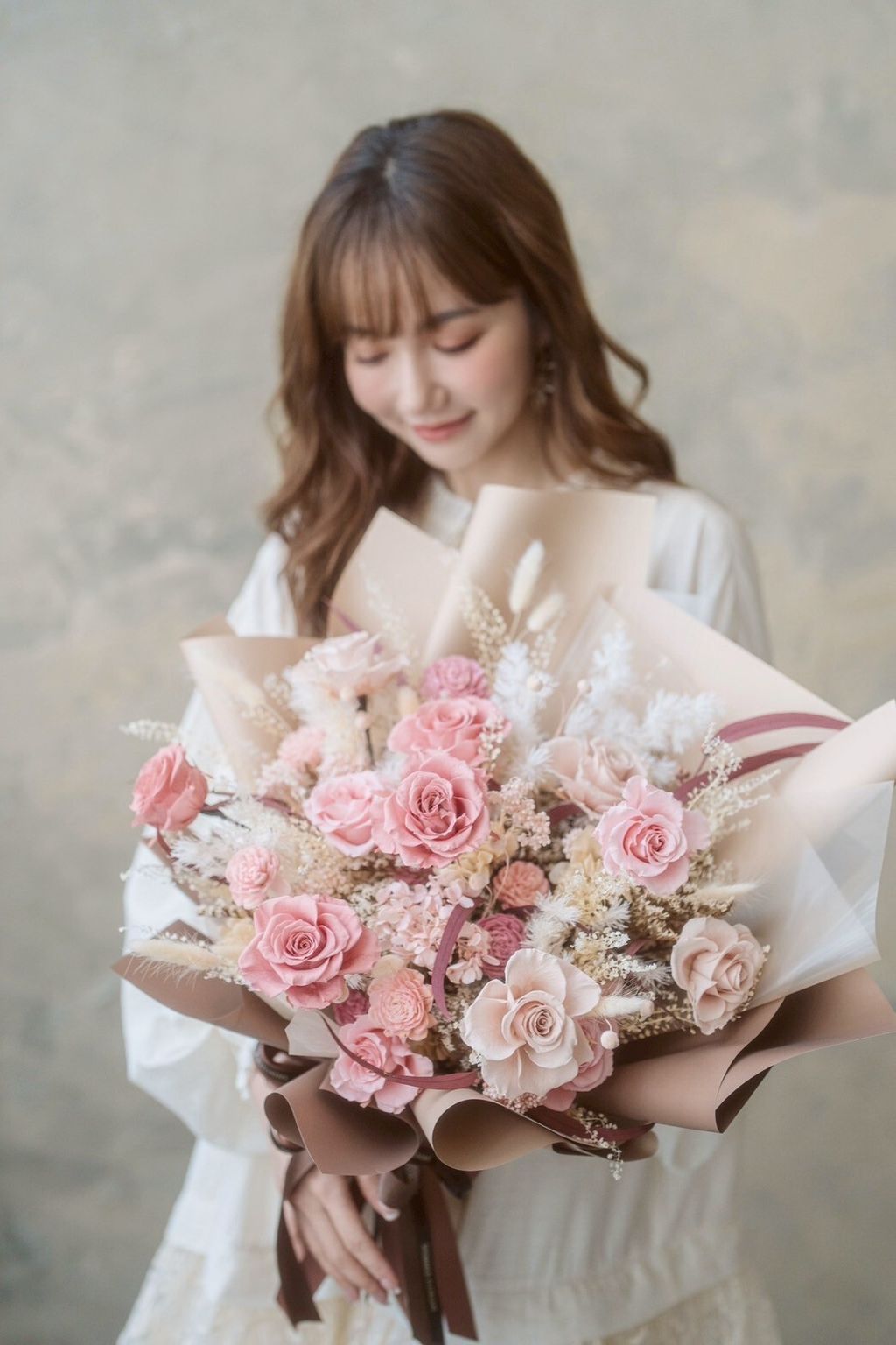 LINE_ALBUM_12朵永生大玫瑰花束$5200_250914_9