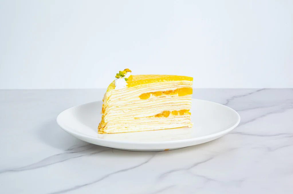 mango mille crepe