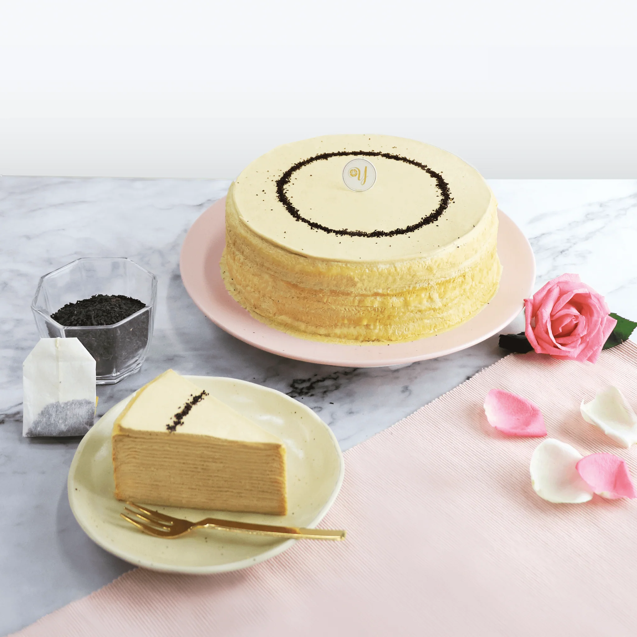 D24 Durian Crepe Cake | Giftr - Malaysia's Leading Online Gift Shop