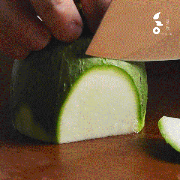 GIF-經典刀切絲瓜