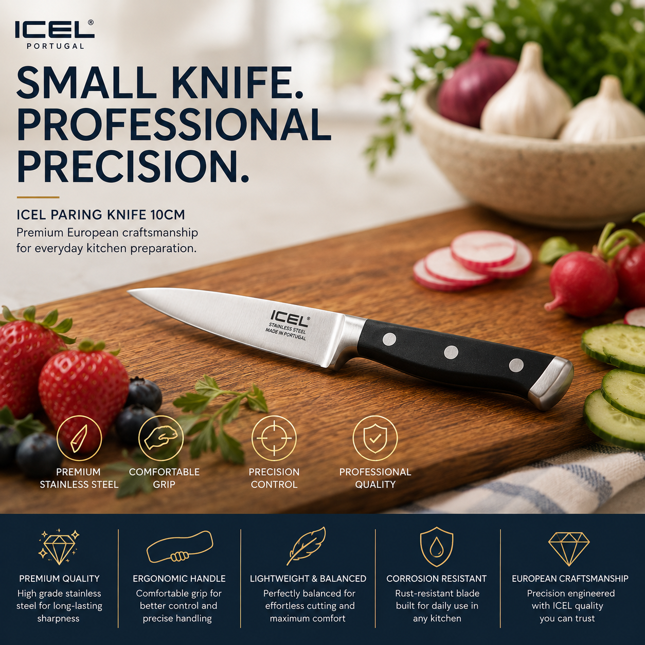 ICEL Paring Knife 10cm