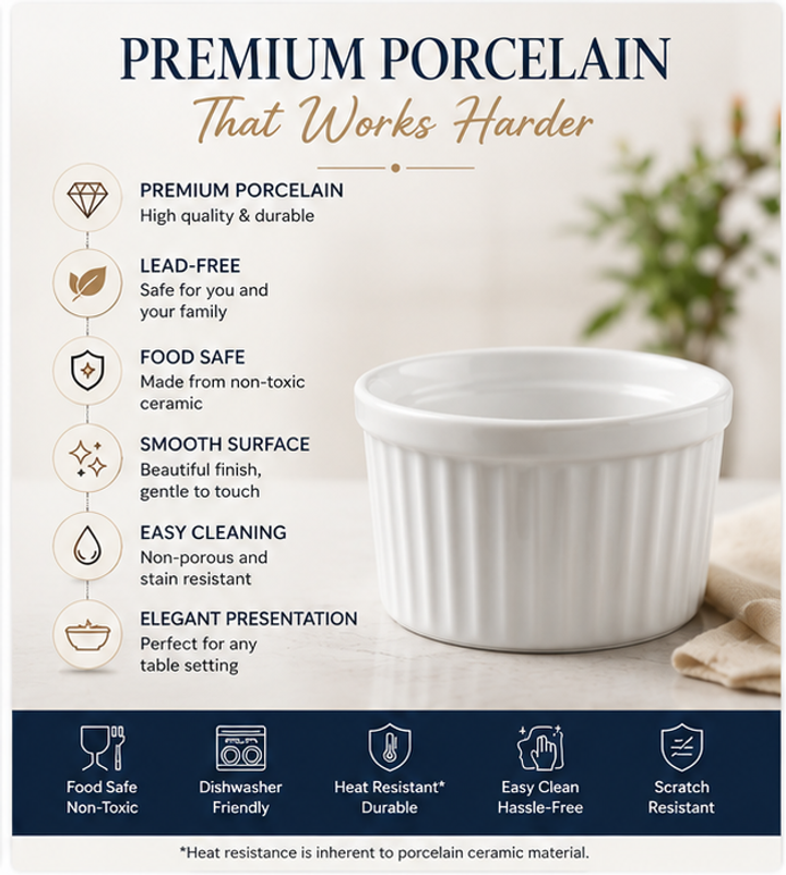RAMEKIN Porcelain - Why Porcelain