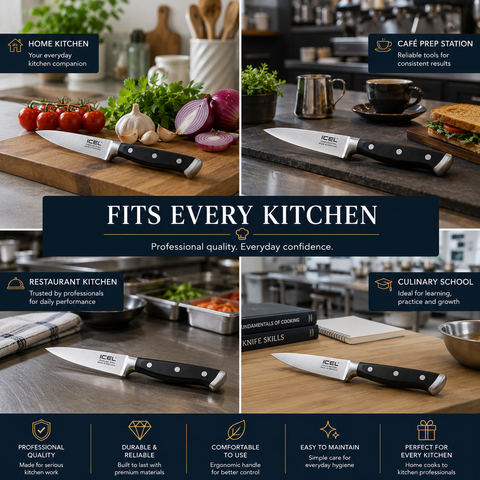 ICEL Paring Knife - Fits Every Kitchen