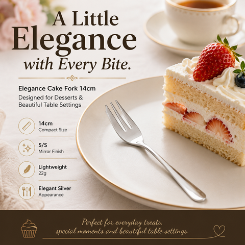 Cake Fork - Elegance