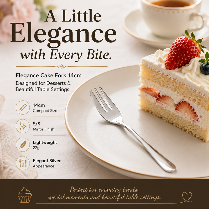 Cake Fork - Elegance
