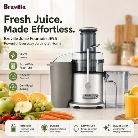 Breville Juice Fountain - Effortless Fresh Juice