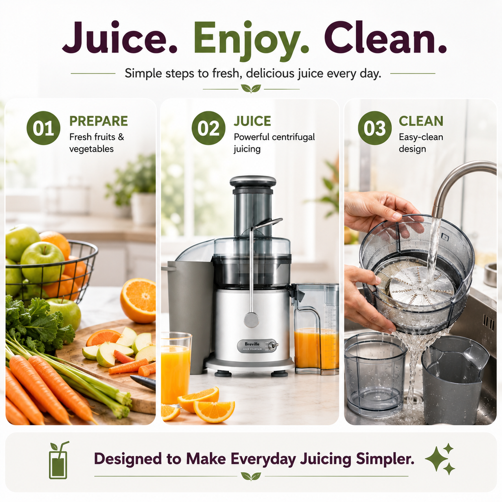 Breville Juice Fountain - Lifestyle
