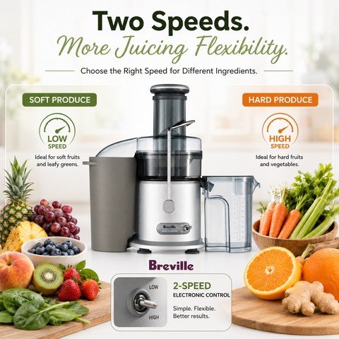 Breville Juice Fountain - Flexibility Juicer