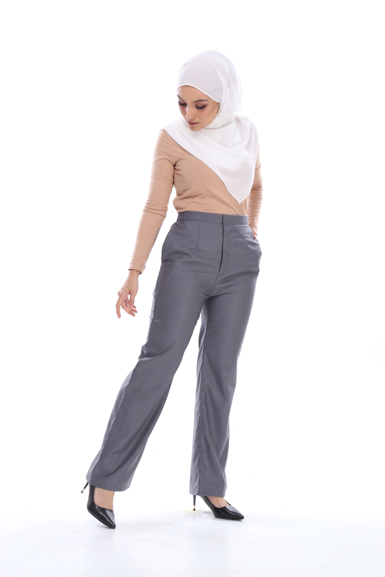 Zara Pants (Ash blue - MP2D) – MILLA