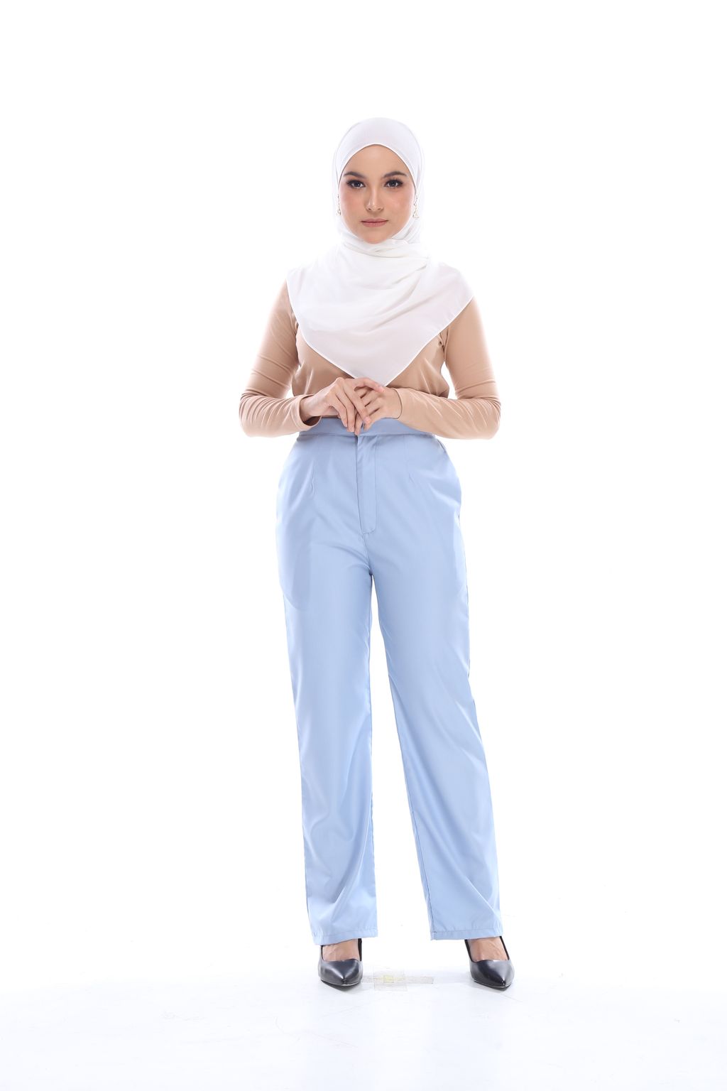 Zara Pants (Ash blue - MP2D) – MILLA