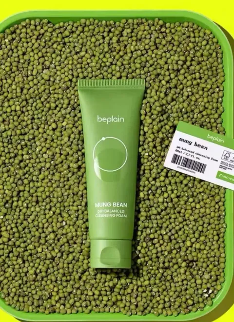 Beplain 绿豆弱酸性洗面奶 (1)