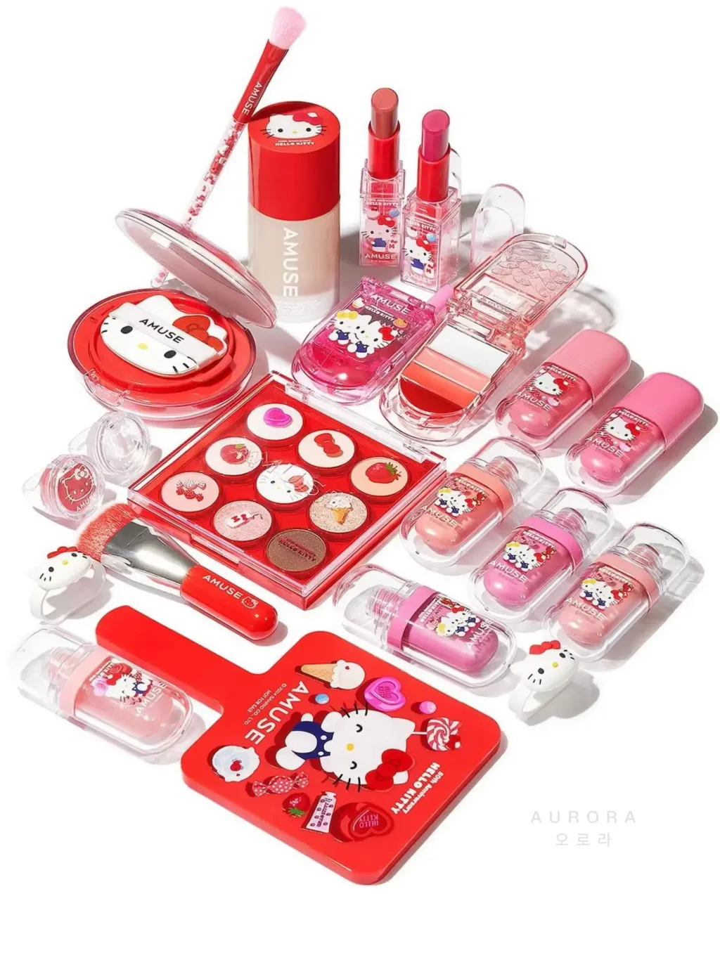 Amuse x HelloKitty Jel-Fit Tint 套装 (4)