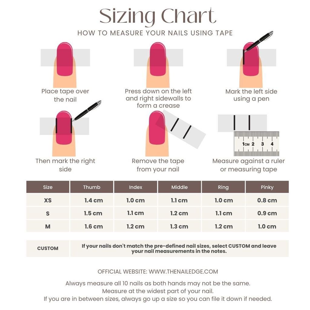 Adult Sizing Chart