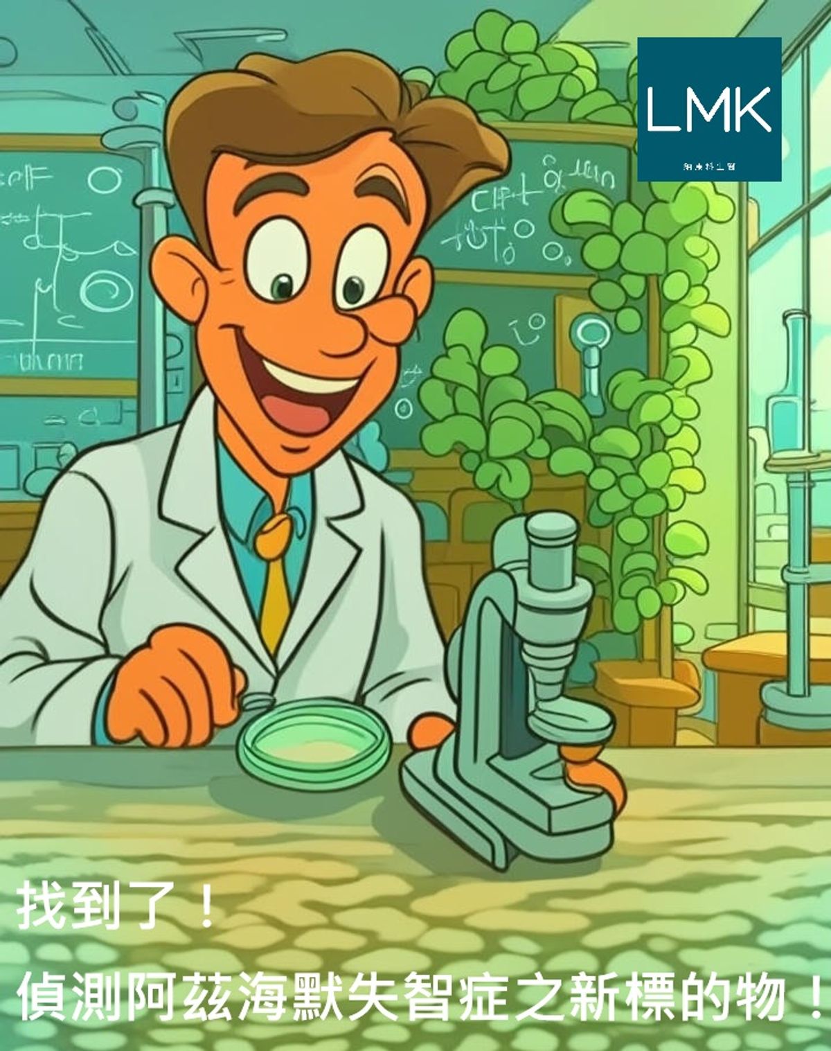 找!找到了!偵測阿茲海默失智症之新標的物!