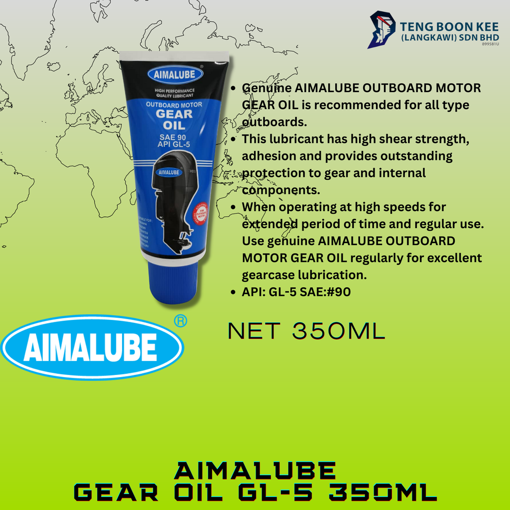 AIMALUBE GEAR OIL GL5 350ML - 2