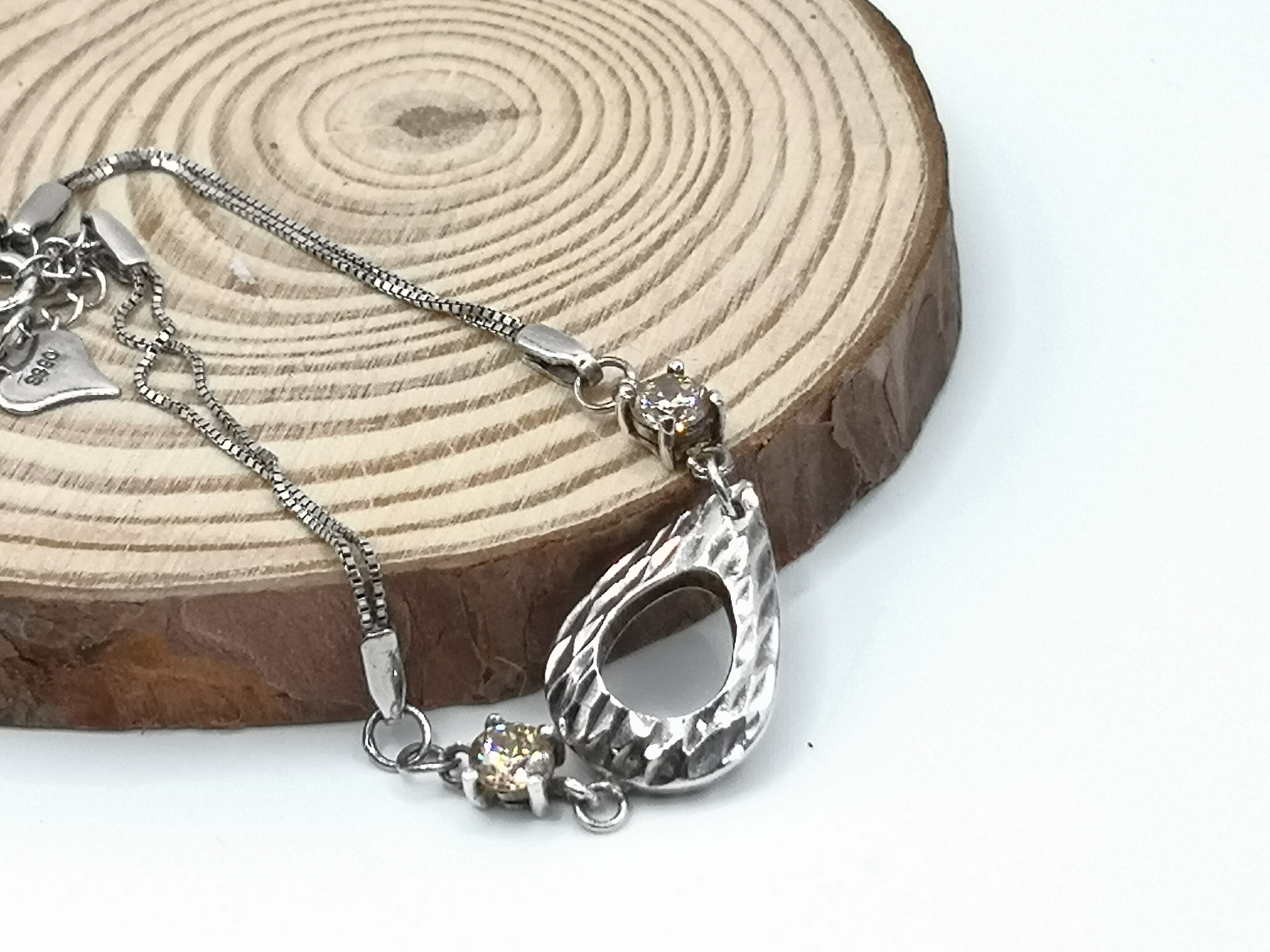 🍀 C065 - 925 Silver Bracelet  925 银手链