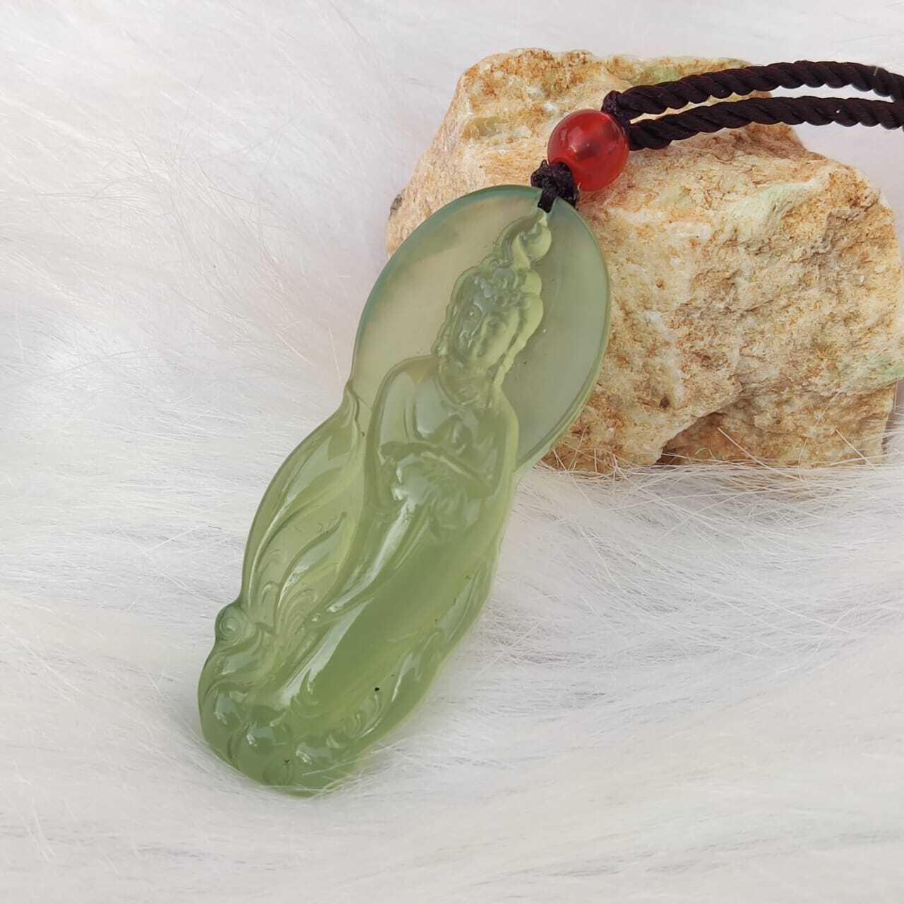 🍀 P129 - Natural Serpentine Jade 