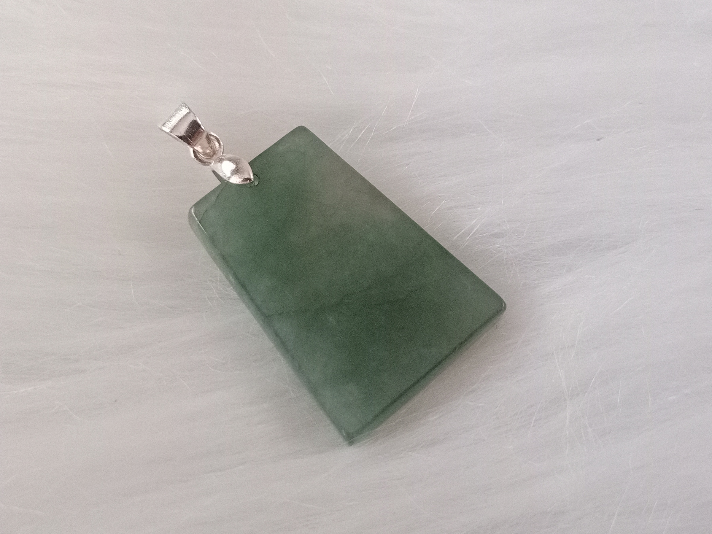 🍀 P178 - Natural Myanmar Jadeite Jade Pendant (Got flaw) 天然缅甸翡翠A货 