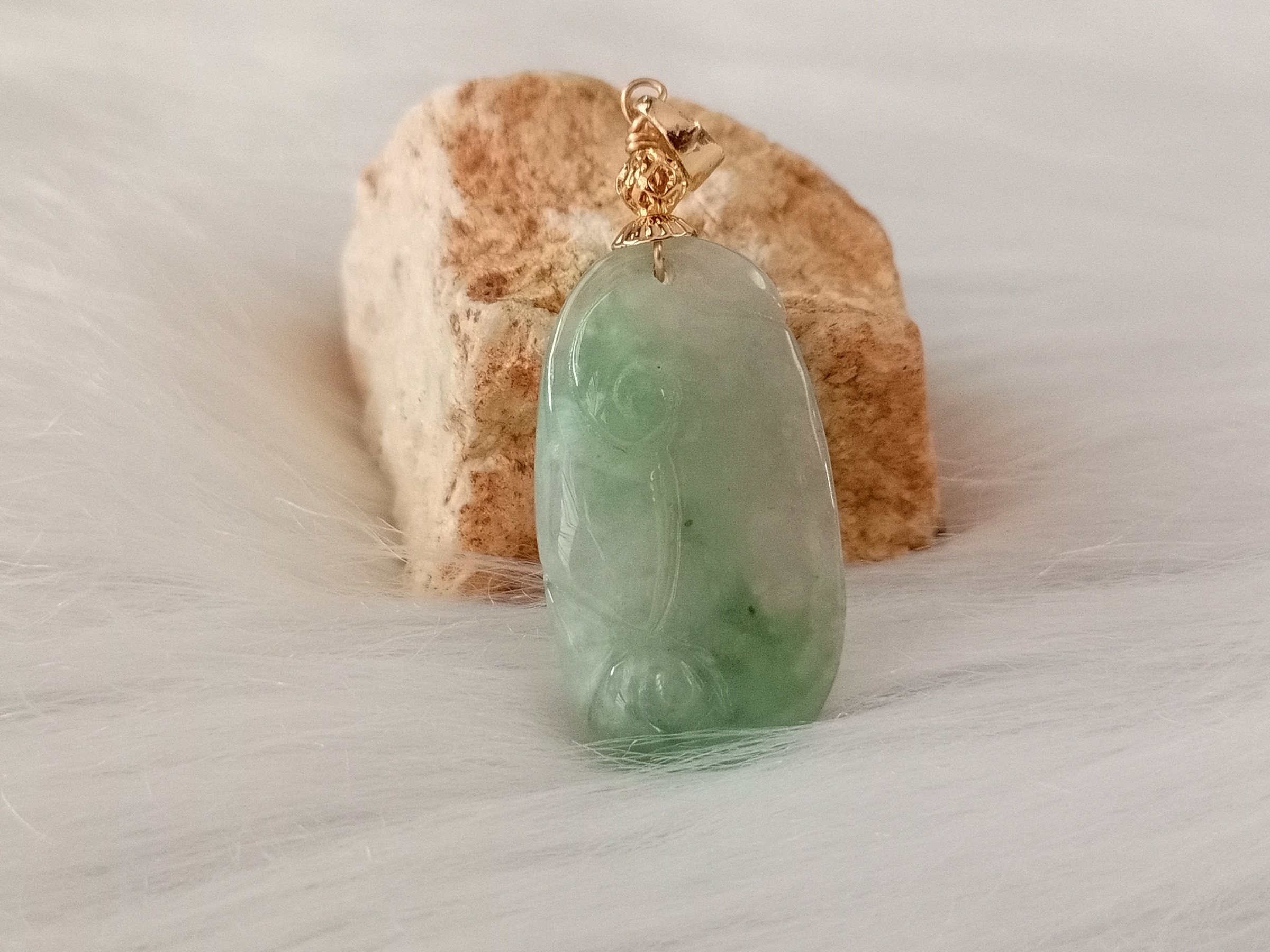 🍀 P344 - Natural Myanmar Jadeite Jade 