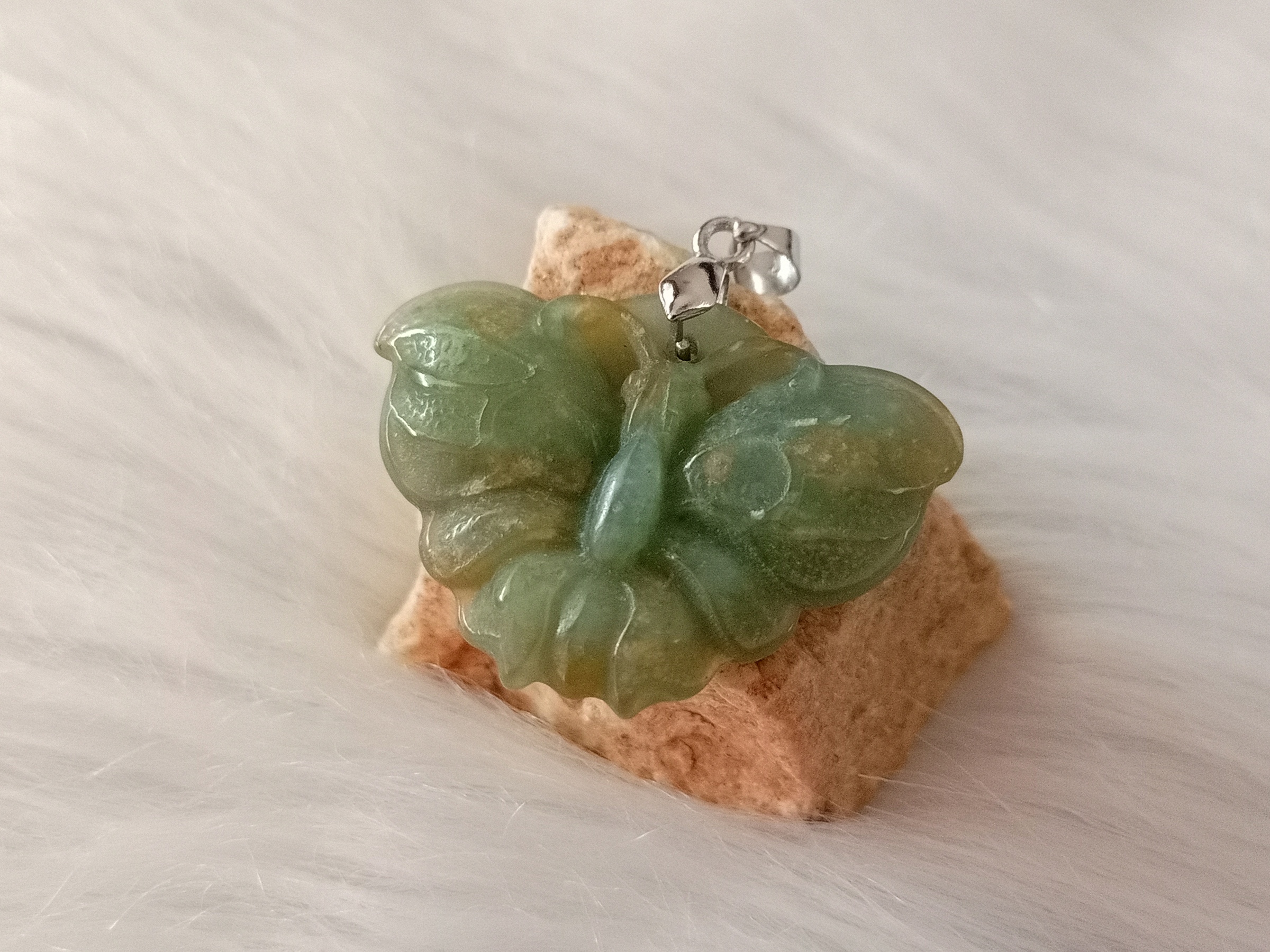 🍀 P353 - Natural Serpentine Jade 