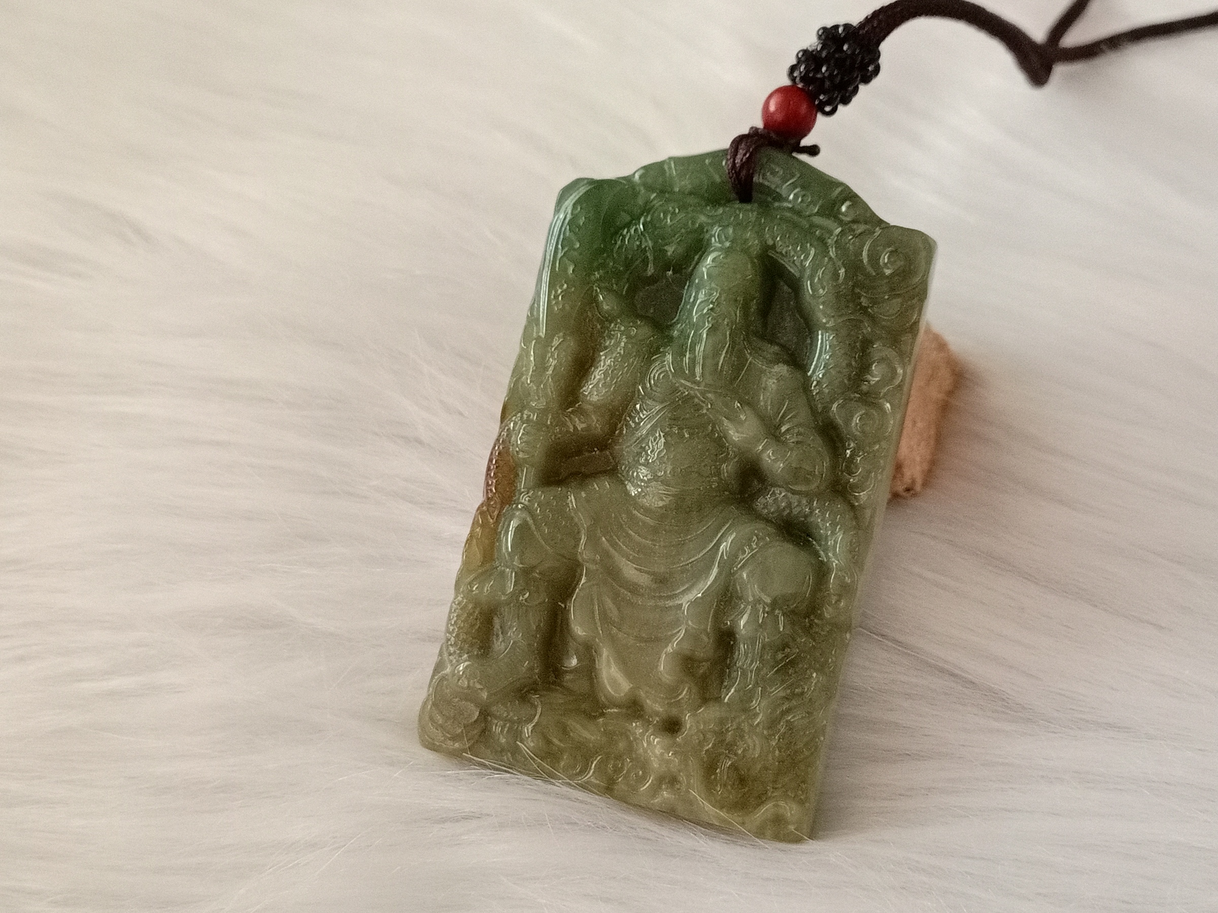 🍀 P415 - Natural Serpentine Jade 