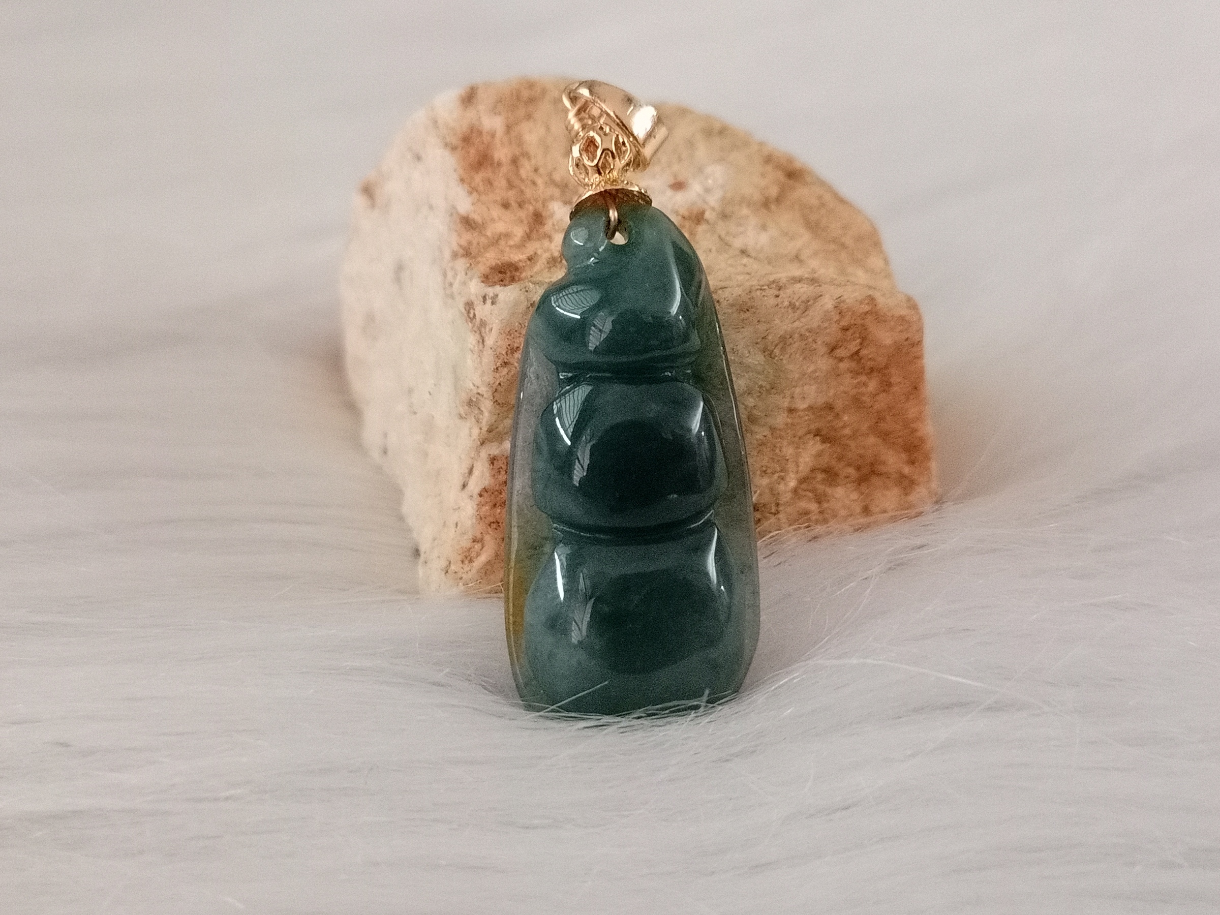 🍀 P445 - Natural Myanmar Jadeite Jade 