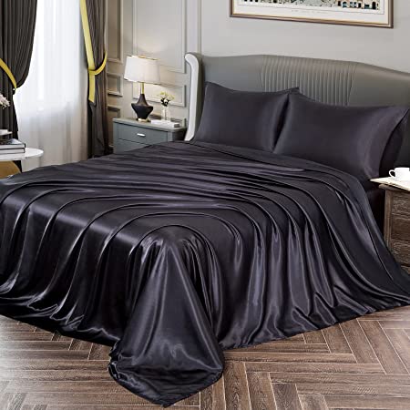 silk bedsheet