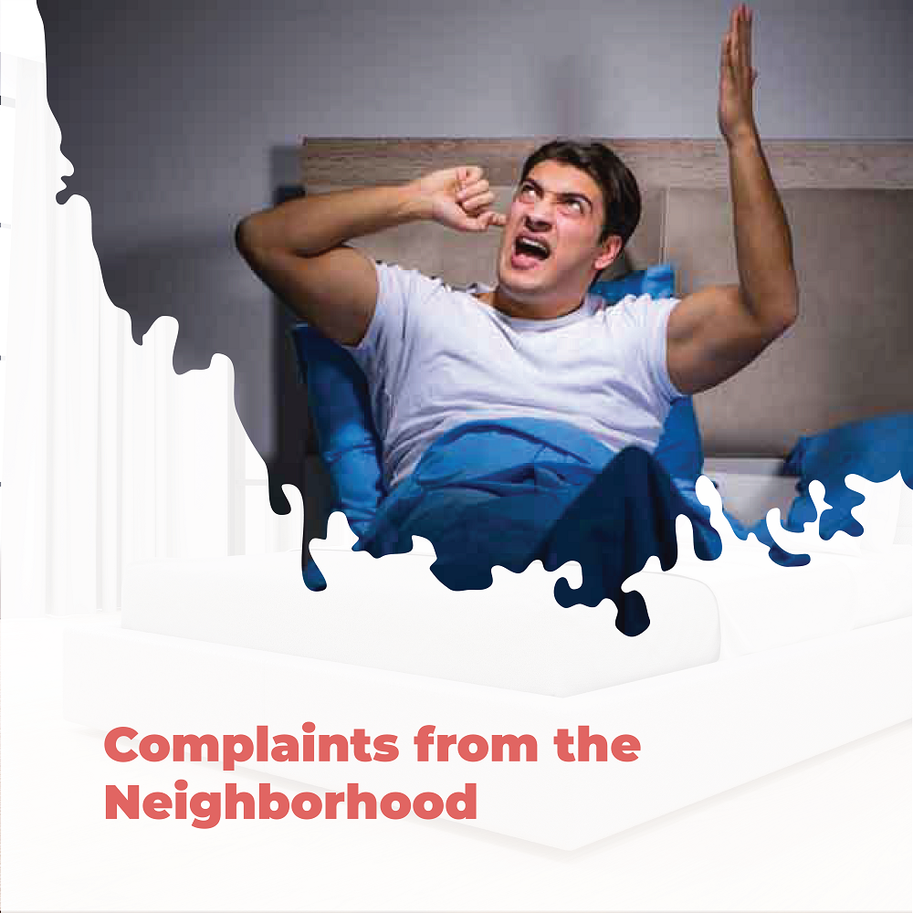 Complaints from Neighbours