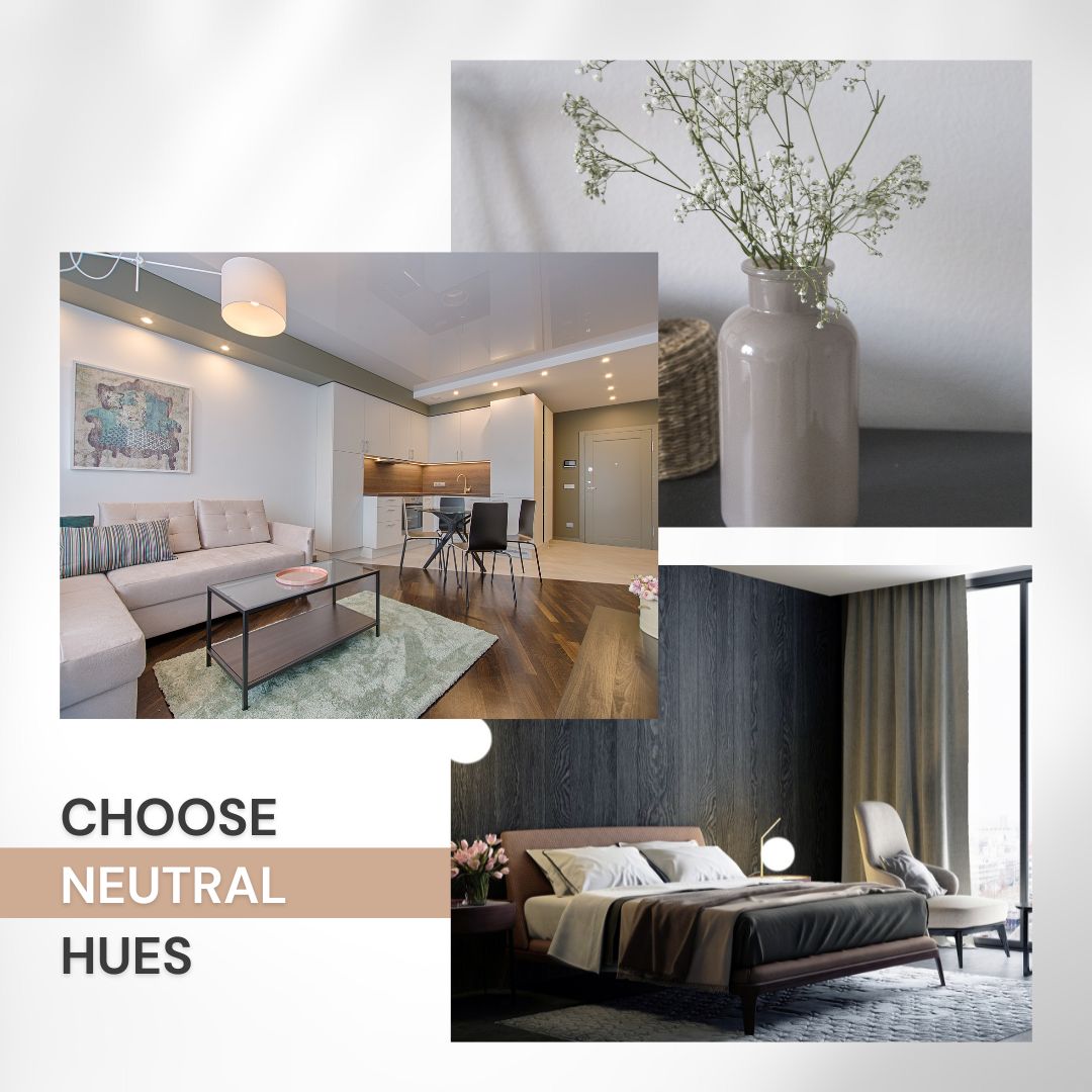 Choose neutral hues