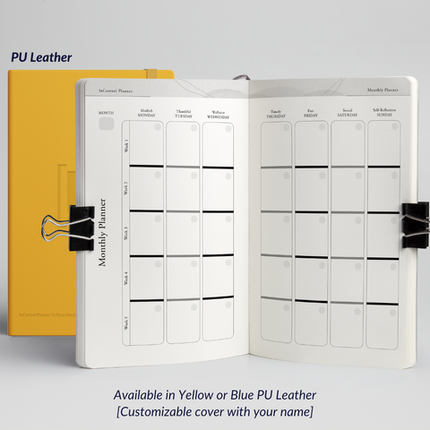 [PRE-ORDER] InControl Planner & Reflection Journal – InControl Group