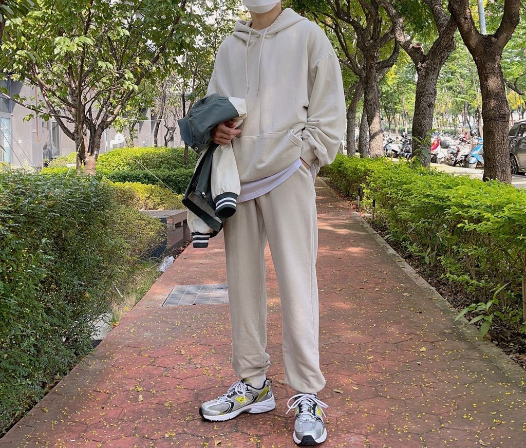 OPPAKOREA 綁帶水洗縮口棉褲 (4色) (可搭配套裝)