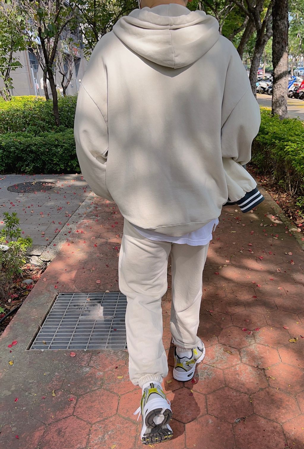 OPPAKOREA 綁帶水洗縮口棉褲 (4色) (可搭配套裝)