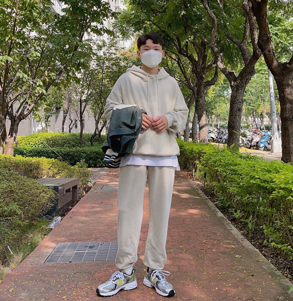 OPPAKOREA 水洗刷舊連帽衛衣 (4色) (可搭配套裝)