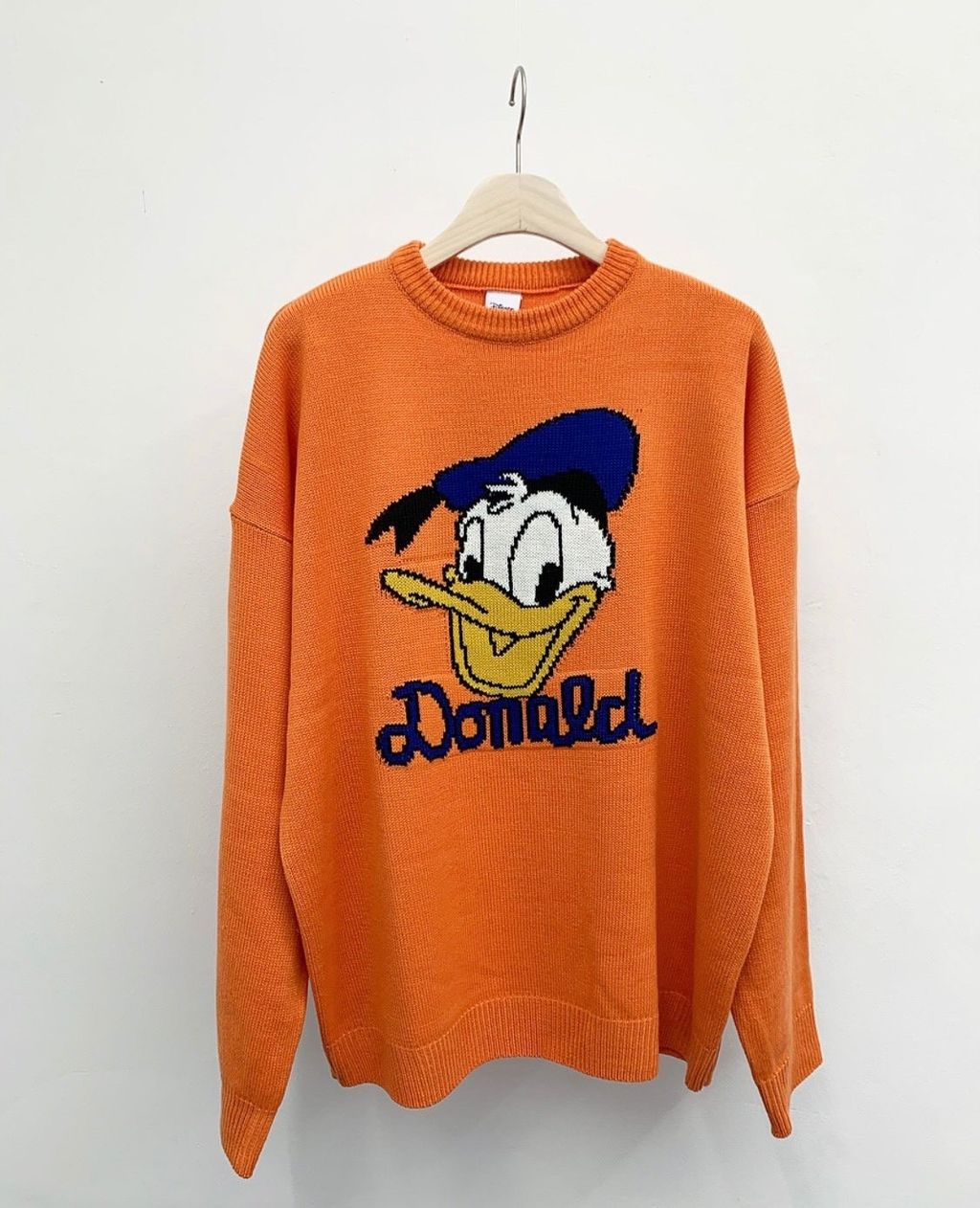 OPPAKOREA Donald 刺繡唐老鴨厚磅針織衫 (迪士尼正版) (4色)