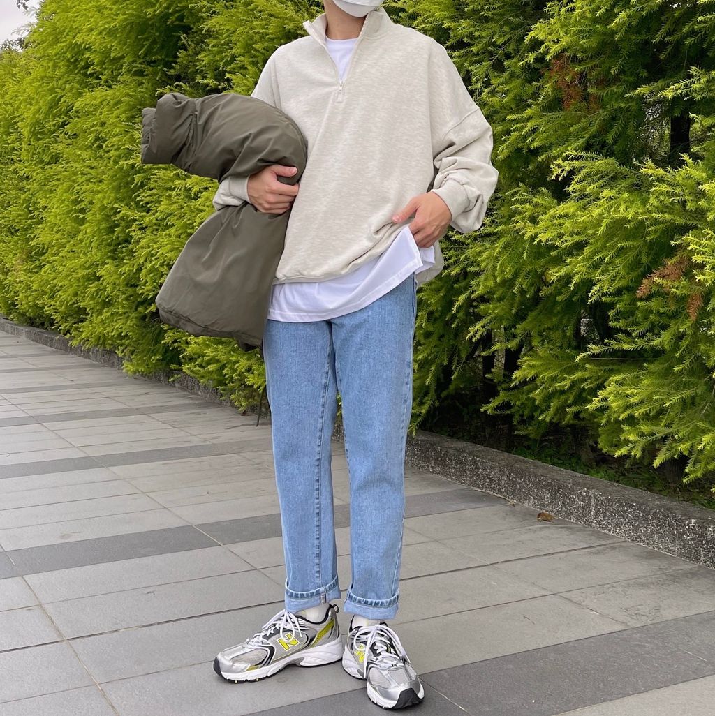 OPPAKOREA 日常直筒牛仔褲 (5色) (百搭推薦!!!)