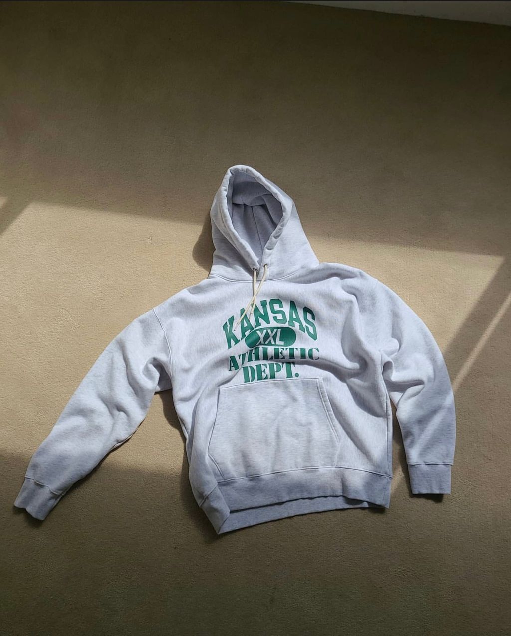 OPPAKOREA KANSAS 厚磅刷毛連帽衛衣 (2色)