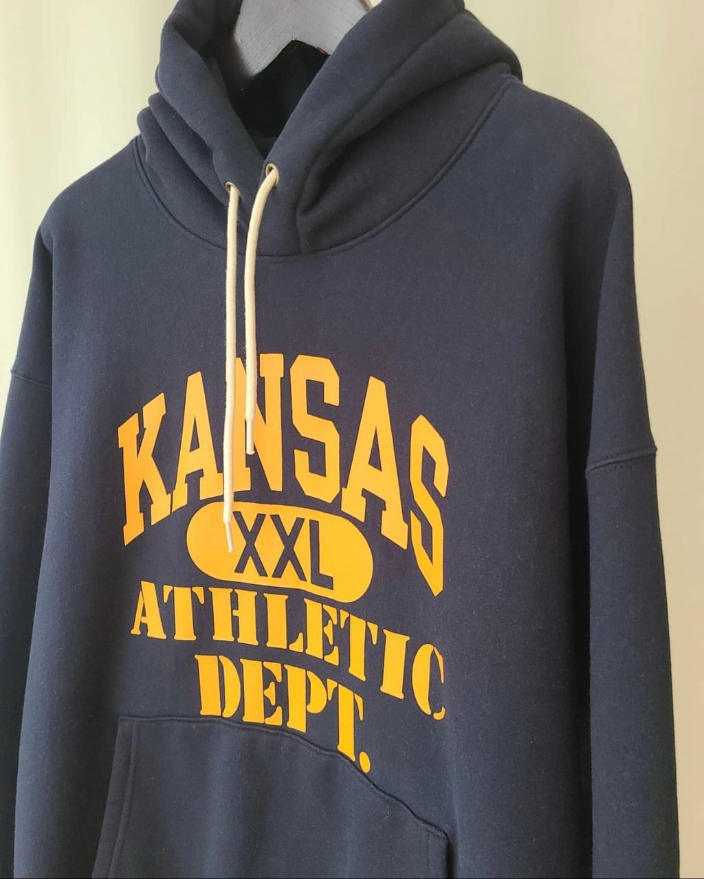 OPPAKOREA KANSAS 厚磅刷毛連帽衛衣 (2色)
