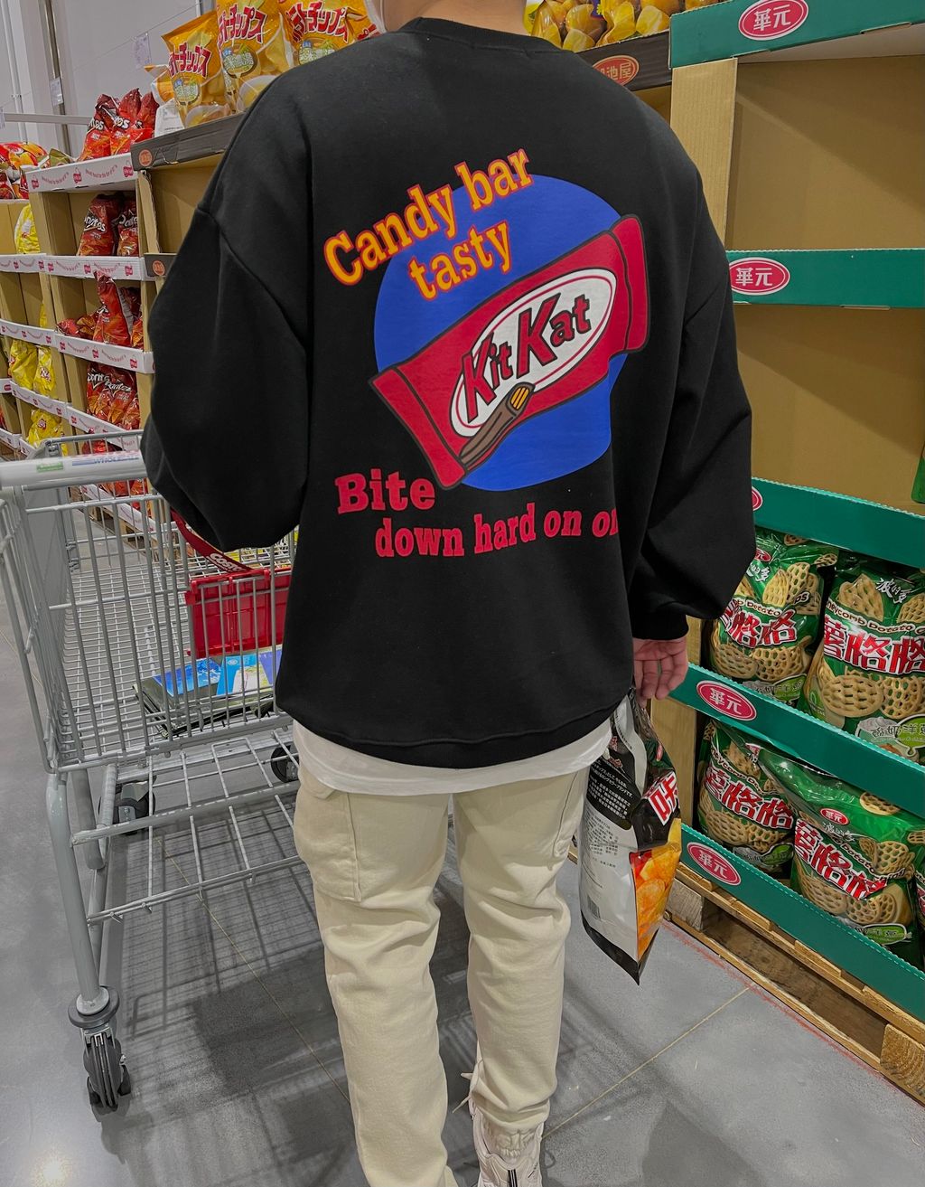 OPPAKOREA Kit Kat 印花衛衣 (4色)