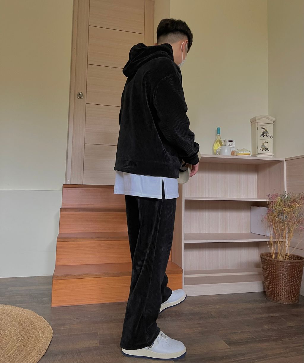 OPPAKOREA 開衩分層素色短T (2色) (四季最佳內搭!!!)