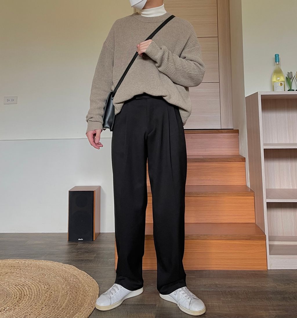OPPAKOREA 文青的皮革斜背小包