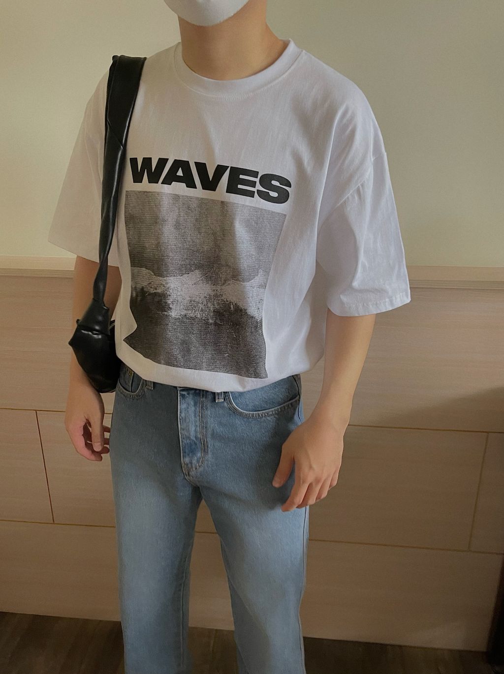 OPPAKOREA Waves 圖像短T (2色)