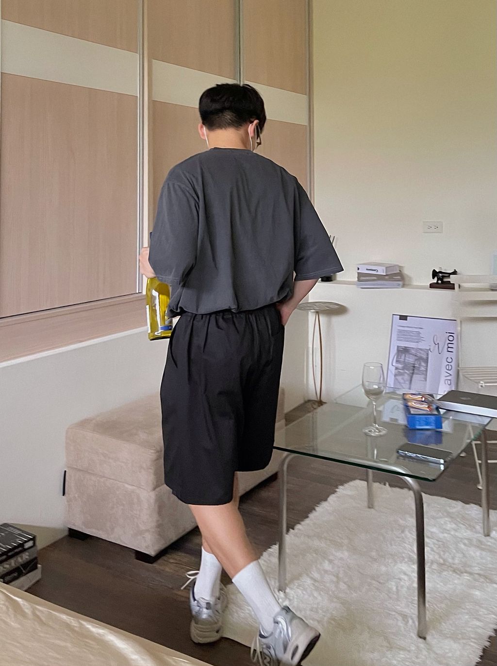 OPPAKOREA Grand Hotel 水洗寬鬆短T (3色)