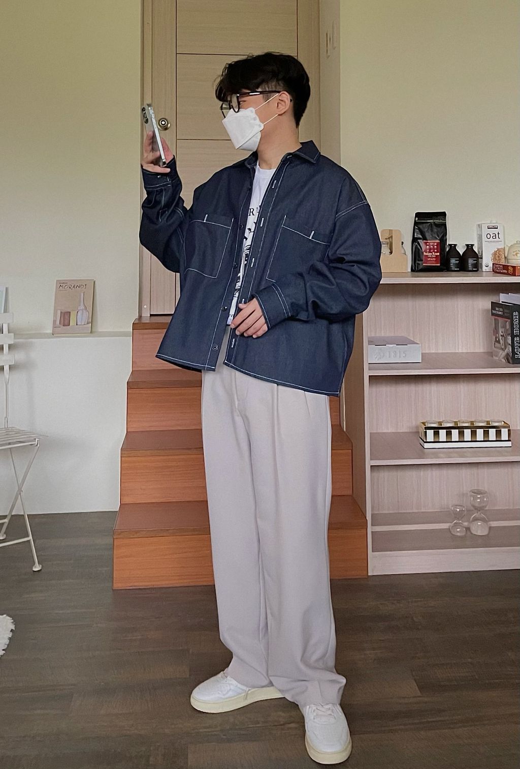 OPPAKOREA Grand Hotel 水洗寬鬆短T (3色)