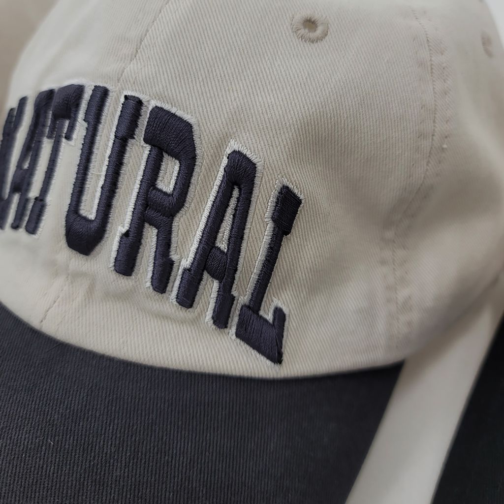 OPPAKOREA Natural 立體刺繡水洗棒球帽 (3色)