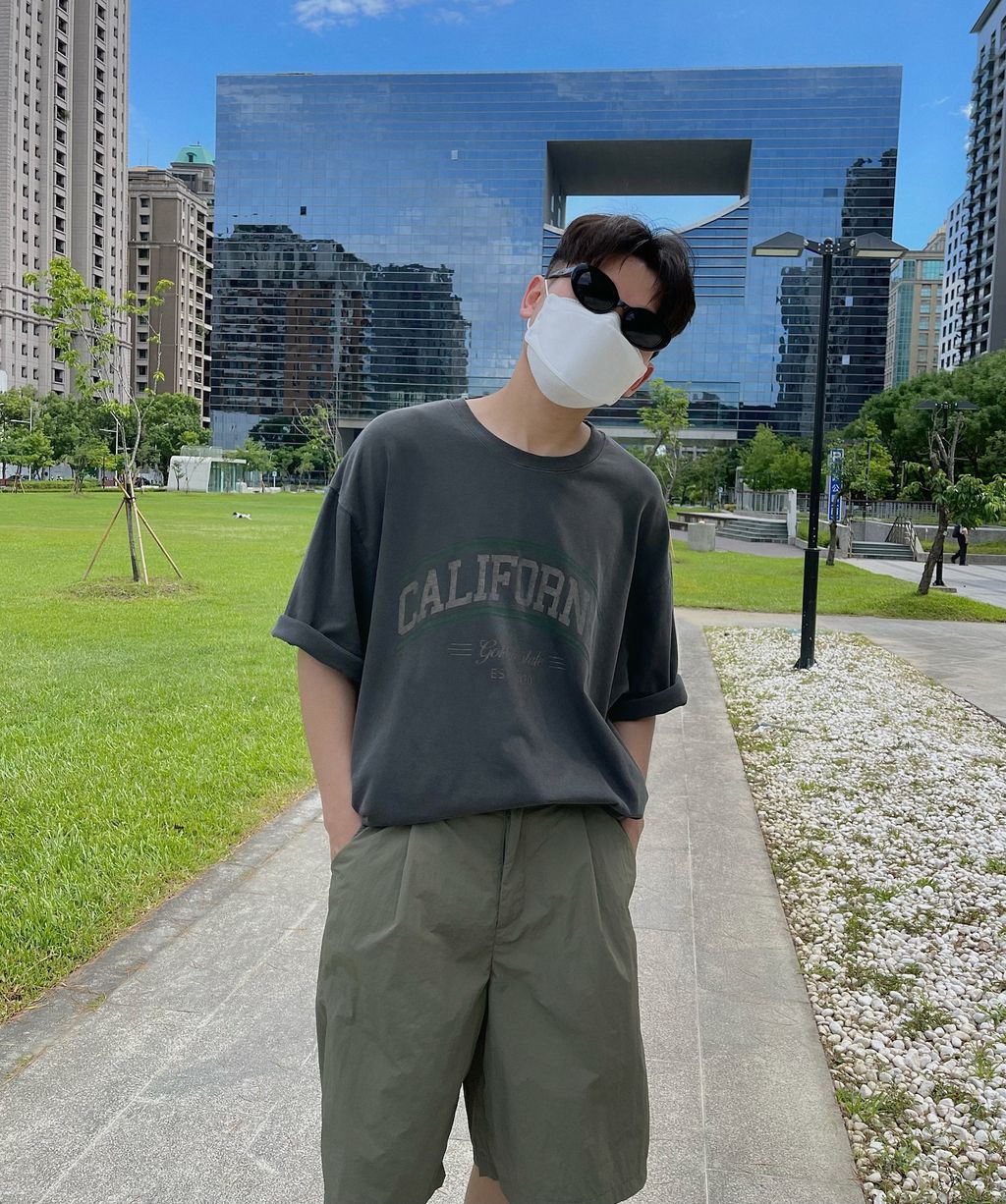 OPPAKOREA 細褶百慕達機能短褲 (3色)