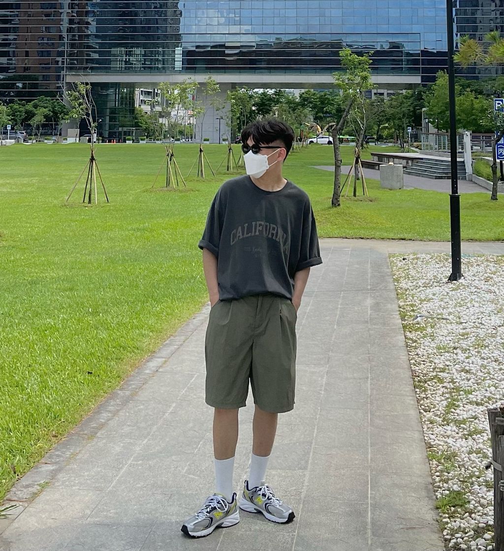 OPPAKOREA 細褶百慕達機能短褲 (3色)