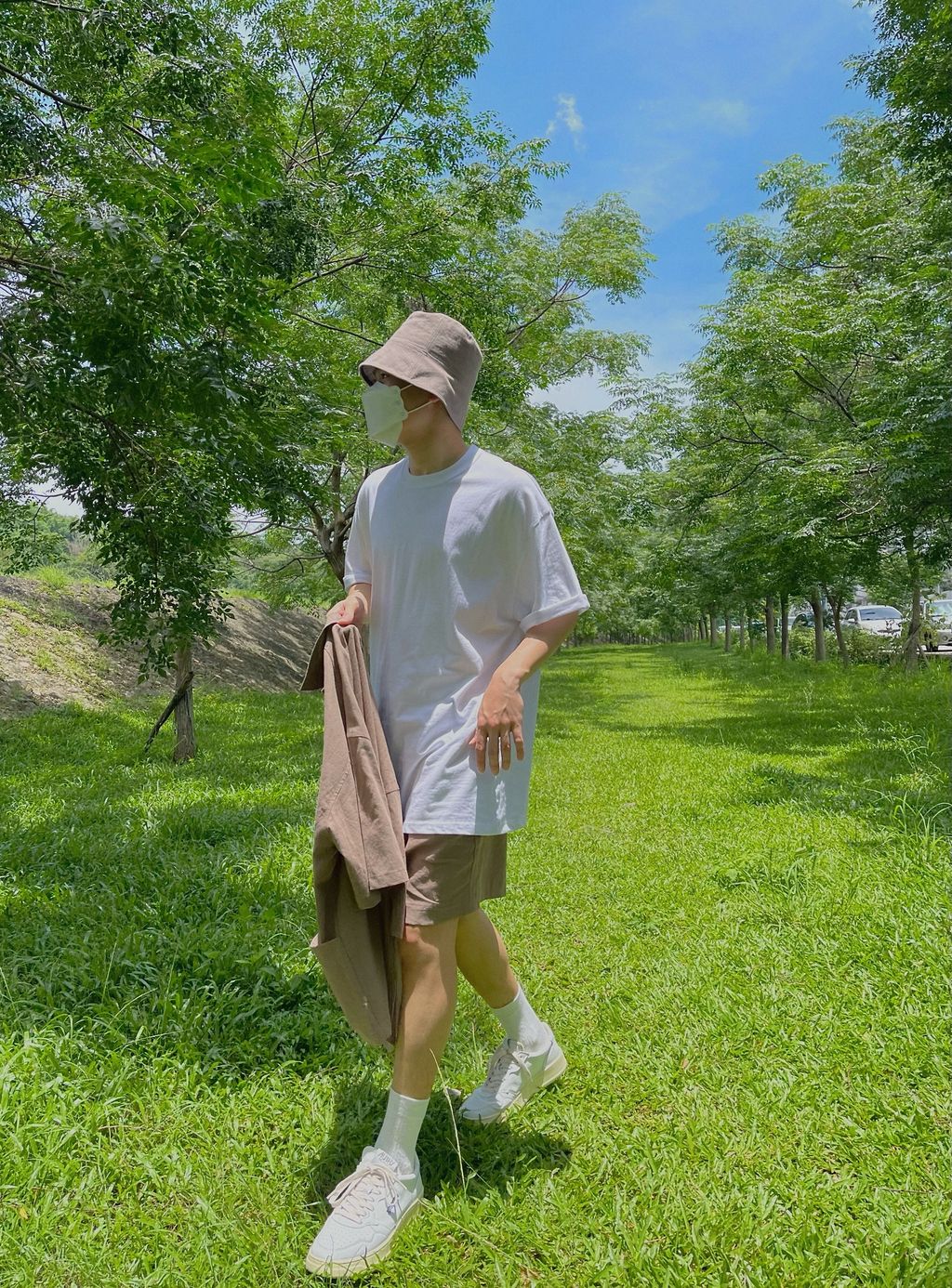 OPPAKOREA 亞麻深桶漁夫帽 (3色) (夏日推薦!!!)