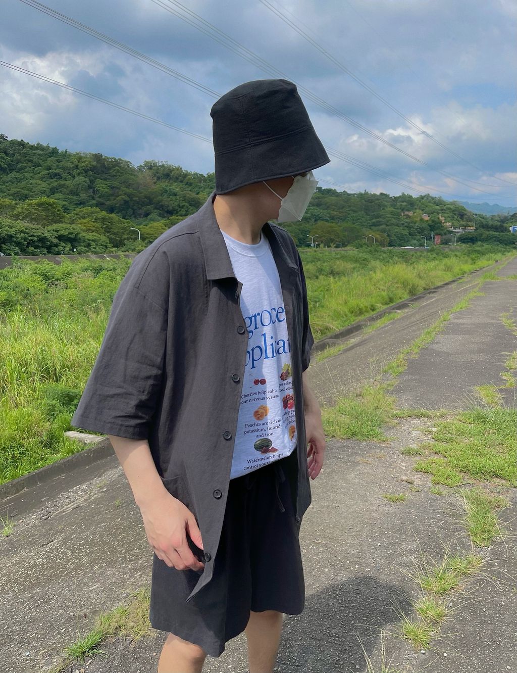 OPPAKOREA 亞麻深桶漁夫帽 (3色) (夏日推薦!!!)